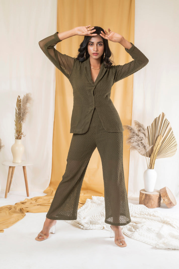 Lace it up Pantsuit